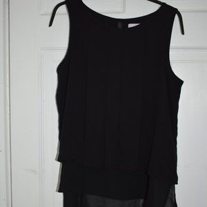 HD in Paris by Anthropologie black top with tags